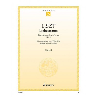 LISZT FRANZ - LOVE'S DREAM - PIANO