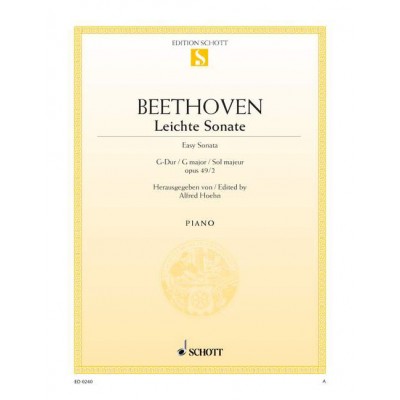 BEETHOVEN L.V. - SONATA G MAJOR OP. 49/2 - PIANO
