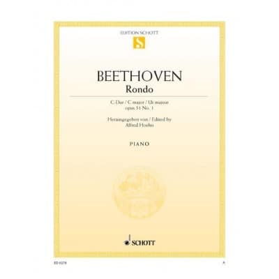 BEETHOVEN - RONDO UT MAJEUR OP. 51/1 - PIANO