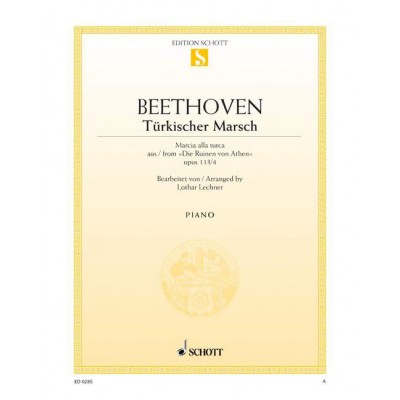 BEETHOVEN - TURKISH MARCH C MAJOR OP. 113/4 - PIANO