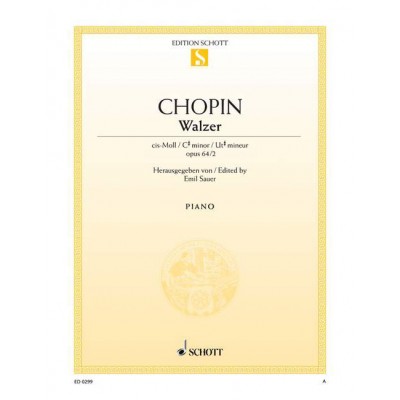 CHOPIN - VALSE UT DIÈSE MINEUR OP. 64/2 - PIANO