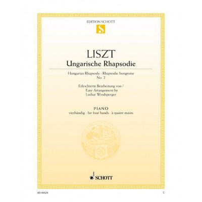LISZT FRANZ - HUNGARIAN RHAPSODY - PIANO