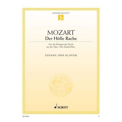 MOZART W.A. - THE MAGIC FLUTE - COLORATURA SOPRANO AND PIANO