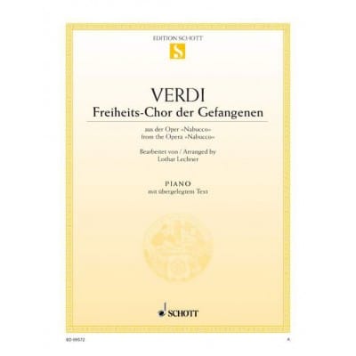 VERDI G. - NABUCCO-FREIHEITS-CHOR DER GEFANGENEN