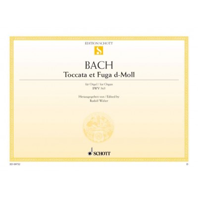 BACH J.S. - TOCCATA AND FUGUE D MINOR BWV 565 - ORGAN