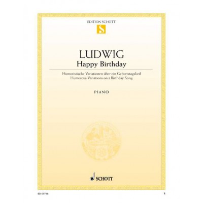 LUDWIG CLAUS-DIETER - HAPPY BIRTHDAY - PIANO