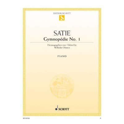 SATIE ERIK - GYMNOPEDIE NO. 1 - PIANO
