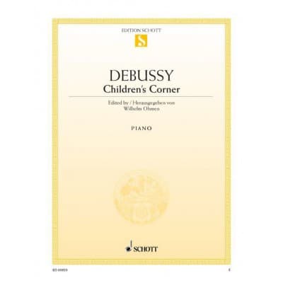 DEBUSSY CLAUDE - CHILDREN'S CORNER - PIANO