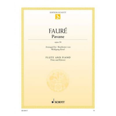  Faure G. - Pavane Op.50 - Flute, Piano