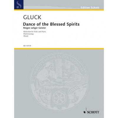 GLUCK - DANCE OF THE BLESSED SPIRITS - FLUTE ET PIANO
