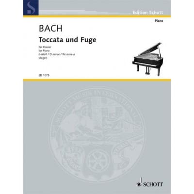BACH - TOCCATA AND FUGUE D MINOR BWV 565 - PIANO OU ORGUE