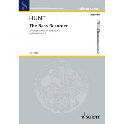 HUNT EDGAR HUBERT - THE BASS RECORDER - BASS RECORDER