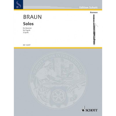 SCHOTT BRAUN J.D. - SOLOS - BASSON