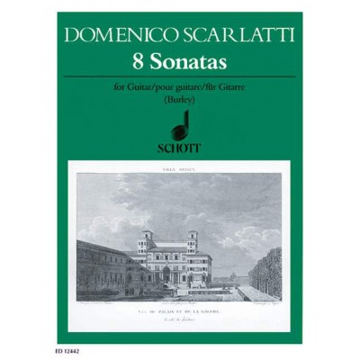 SCARLATTI DOMENICO - 8 SONATAS - GUITAR