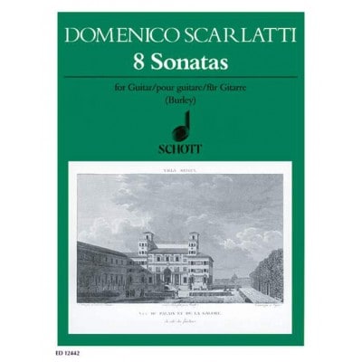 SCARLATTI - 8 SONATAS - GUITARE