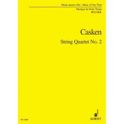 CASKEN JOHN - STRING QUARTET NO. 2 - STRING QUARTET