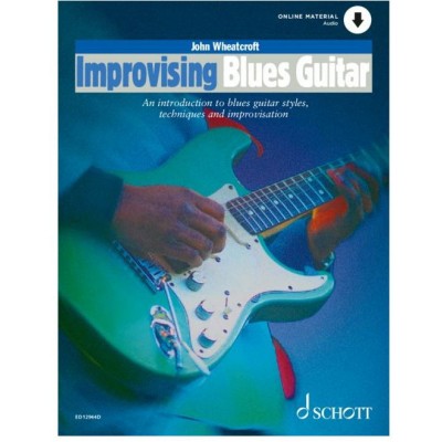 WHEATCROFT JOHN - IMPROVISING BLUES GUITAR + AUDIO