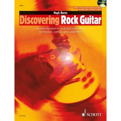 BURNS HUGH - DISCOVERING ROCK GUITAR - GUITAR