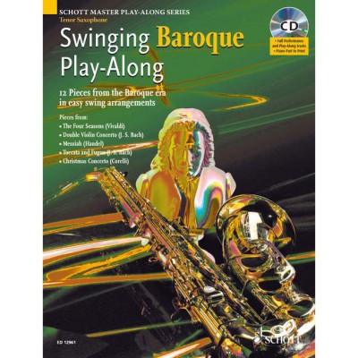 SWINGING BAROQUE PLAY-ALONG - TENOR SAXOPHONE