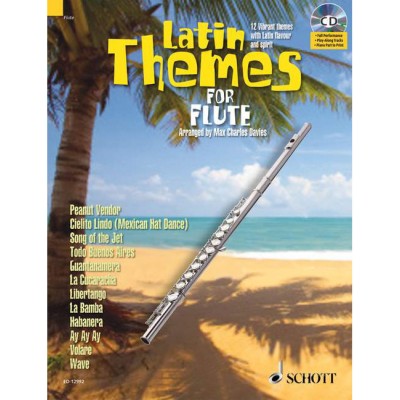 LATIN THEMES FOR FLUTE + CD - FLUTE