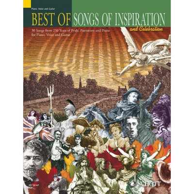 BEST OF SONGS OF INSPIRATION AND CELEBRATION - VOICE, PIANO ET GUITARE