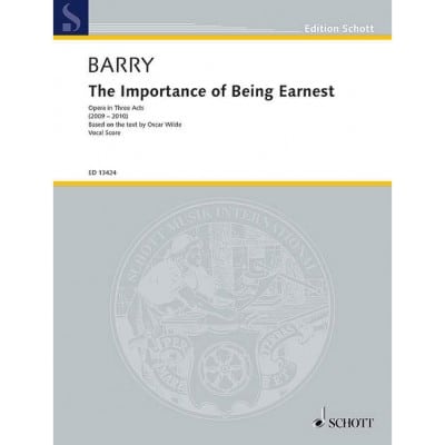  Barry G. - The Importance Of Being Earnest