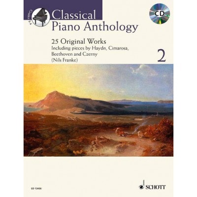 25 ORIGINAL WORKS - CLASSICAL PIANO ANTHOLOGY VOL.2 + CD