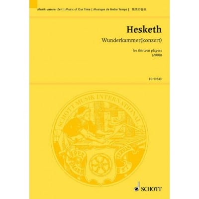 HESKETH - WUNDERKAMMER(KONZERT) - ENSEMBLE