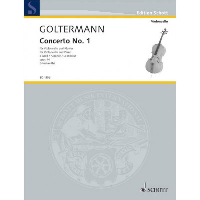 SCHOTT GOLTERMANN - CONCERTO OP. 14 - VIOLONCELLE ET PIANO