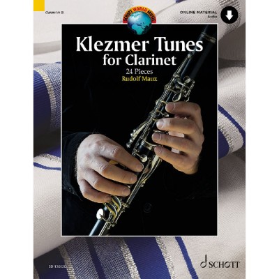 SCHOTT KLEZMER TUNES FOR CLARINET