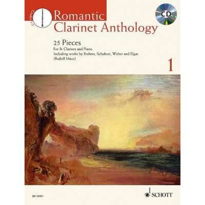 ROMANTIC CLARINETTE ANTHOLOGY VOL. 1 - CLARINETTE ET PIANO