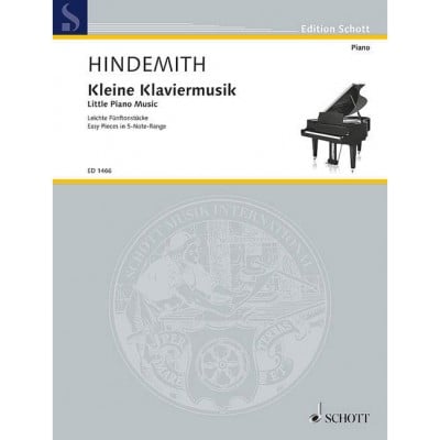 HINDEMITH - LITTLE PIANO MUSIC OP. 45/4 - PIANO