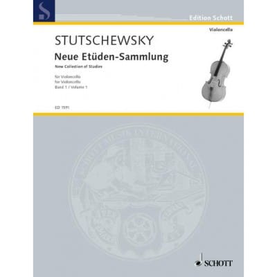 STUTSCHEWSKY JOACHIM - NEW COLLECTION OF STUDIES BAND 1 - CELLO