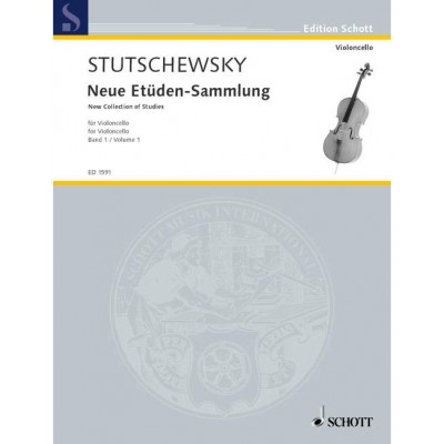 STUTSCHEWSKY - NOUVELLE COLLECTION D'ETUDES - VIOLONCELLE