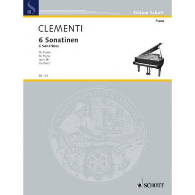 CLEMENTI MUZIO - SIX SONATINAS OP. 36 - PIANO