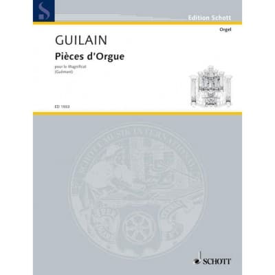 GUILAIN JEAN ADAM - ORGAN PIECES - ORGAN