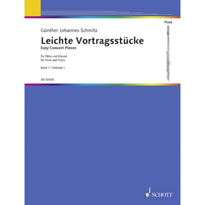 SCHOTT EASY CONCERT PIECES BAND 1 - FLUTE AND PIANO