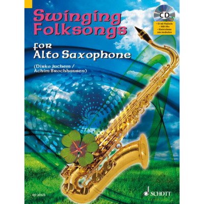 SWINGING FOLKSONGS FOR SAXOPHONE ALTO - SAXOPHONE ALTO; PIANO AD LIBITUM