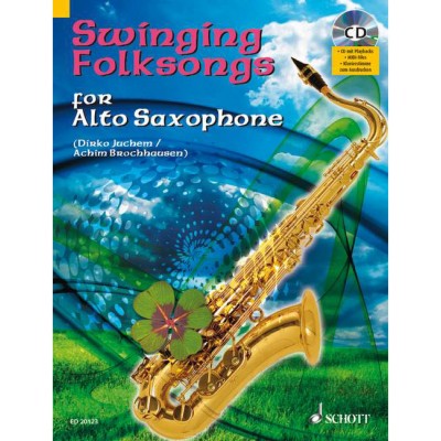 SWINGING FOLKSONGS FOR ALTO SAXOPHONE - ALTO SAXOPHONE