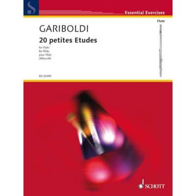 GARIBOLDI - 20 PETITES ETUDES OP. 132 - FLUTE