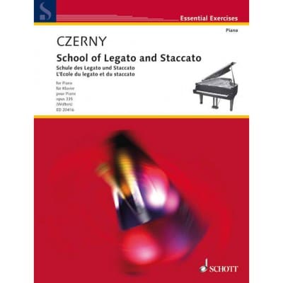 CZERNY - L'ÉCOLE DU LEGATO ET DU STACCATO OP. 335 - PIANO