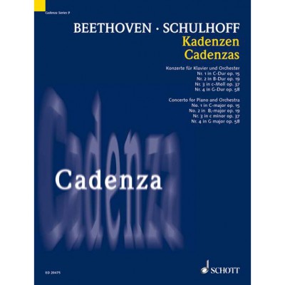 BEETHOVEN L.V. - CADENZAS - PIANO