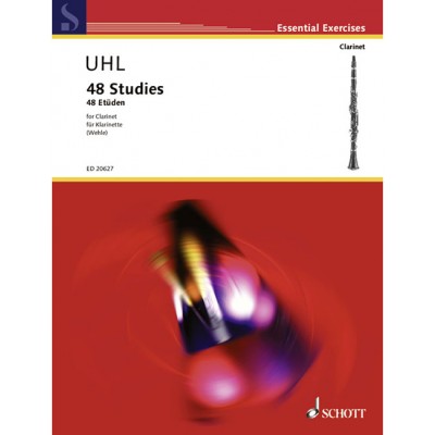 UHL ALFRED - 48 STUDIES - CLARINETTE
