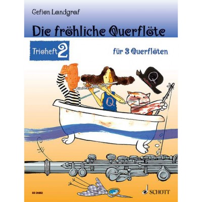 LANDGRAF-MAUZ - DIE FRÖHLICHE QUERFLÖTE - 3 FLUTES