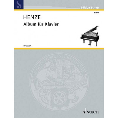 HENZE H.W. - ALBUM FOR PIANO - PIANO