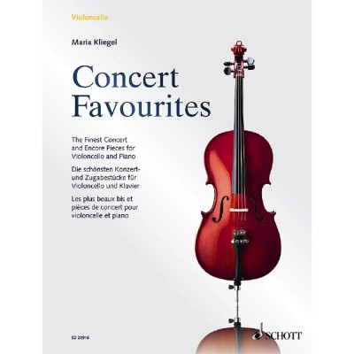 SCHOTT CONCERT FAVOURITES - VIOLONCELLE