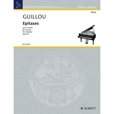 GUILLOU J. - EPITASES OP. 65 - PIANO
