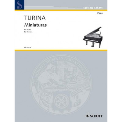TURINA JOAQUIN - MINIATURES - PIANO