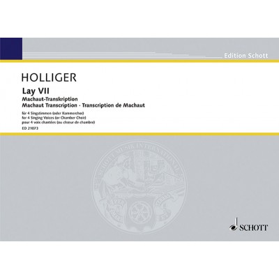 MACHAUT G. - LAY VII - VOIX