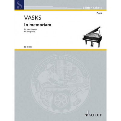  Vasks P. - In Memoriam - Piano